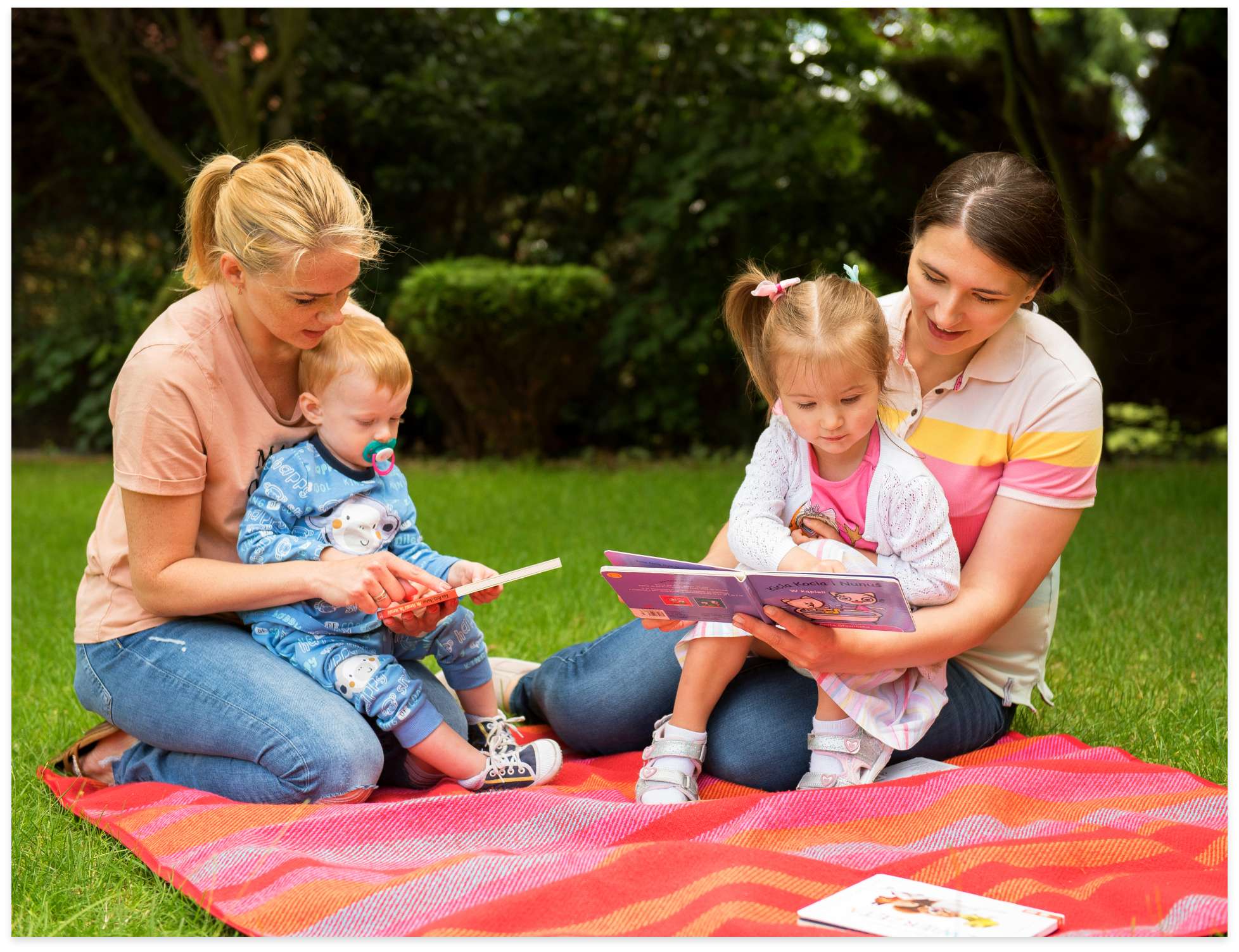 Nursery teachers at work